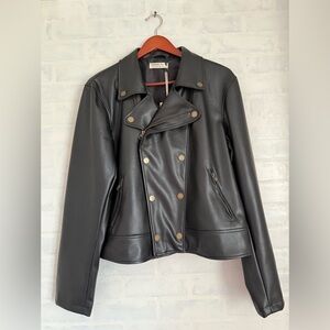 Jackson Rowe Charcoal Leather Jacket
